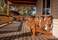 Mountain Landing Suites Relaxing Deck